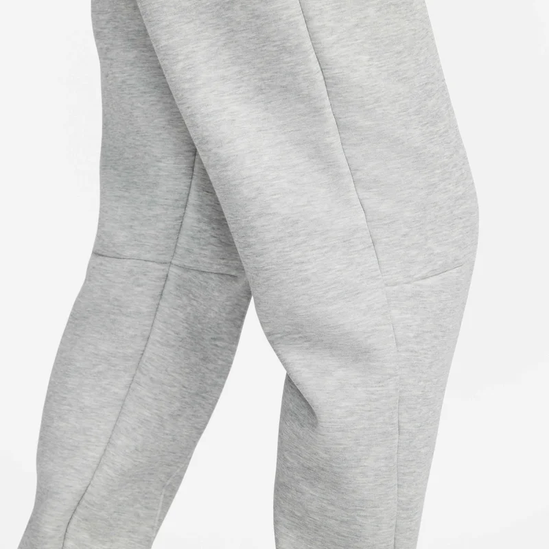 Nike light grey Women's Sportswear Tech Fleece Mid-Rise Joggers for Women | Best Price UAE
