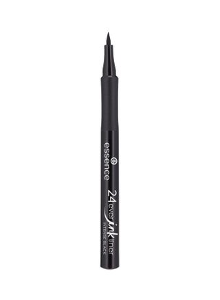 24Ever Ink Liner | 01 Intense Black | Longlasting Waterproof Smudgeproof Eyeliner | Precise Fine Tip Liquid Liner | Bold Pigmented Eye Makeup | Matte Finish Beauty Cosmetic | 1.2ml 01 Intense Black - view 2