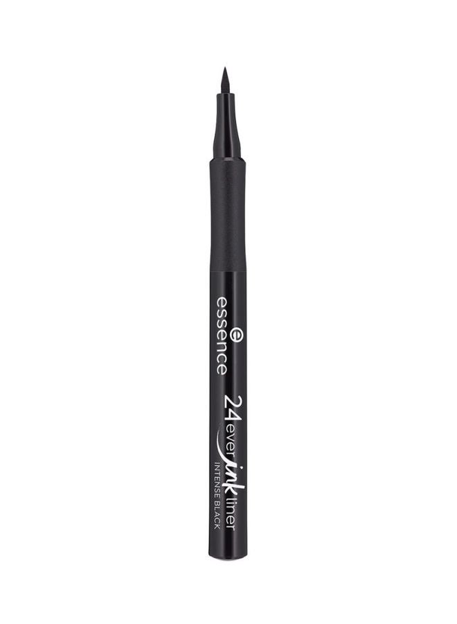 Essence 24Ever Ink Liner | 01 Intense Black | Longlasting Waterproof Smudgeproof Eyeliner | Precise Fine Tip Liquid Liner | Bold Pigmented Eye Makeup | Matte Finish Beauty Cosmetic | 1.2ml 01 Intense Black - Image 2