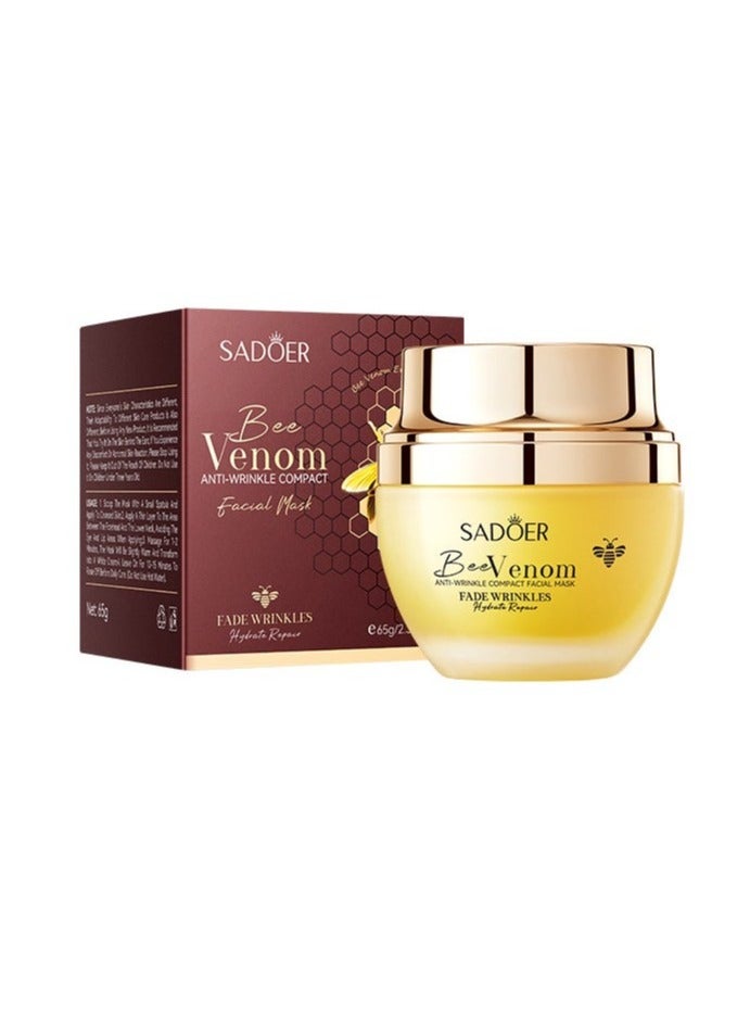 SADOER Bee Venom Anti-Wrinkle Face Cream – 96.2% Wrinkle Reduction, Firming & Intense Hydration – Day & Night Multi-Cream for All Skin Types - Image 1