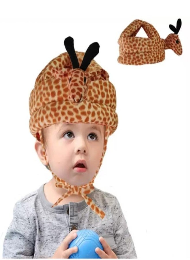 DAGDIYA Baby Safety Helmet | Infant Toddler Head Protector for 6-18 Months | Adjustable Baby Protective Cap for Crawling & Walking | Child Safety Head Guard with Giraffe Head Design - Image 1