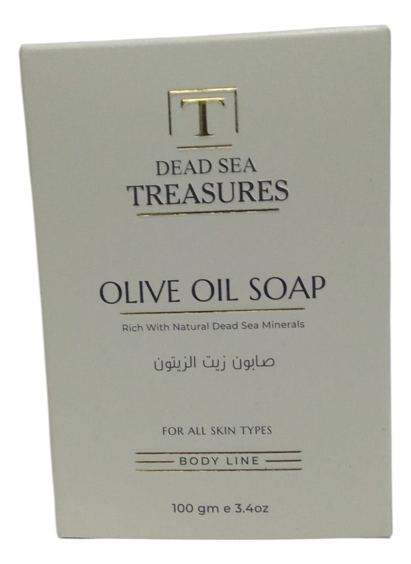 DEAD SEA treasures Dead Sea Minerals Olive Oil Soap 100g 