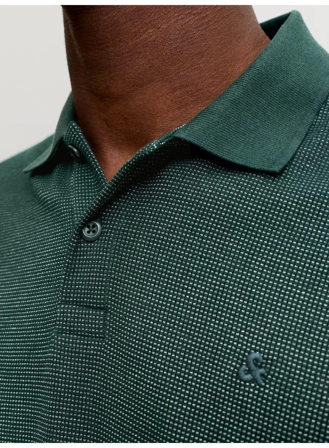 JACK & JONES  Solid Regular Fit Polo for Men | Best Price UAE