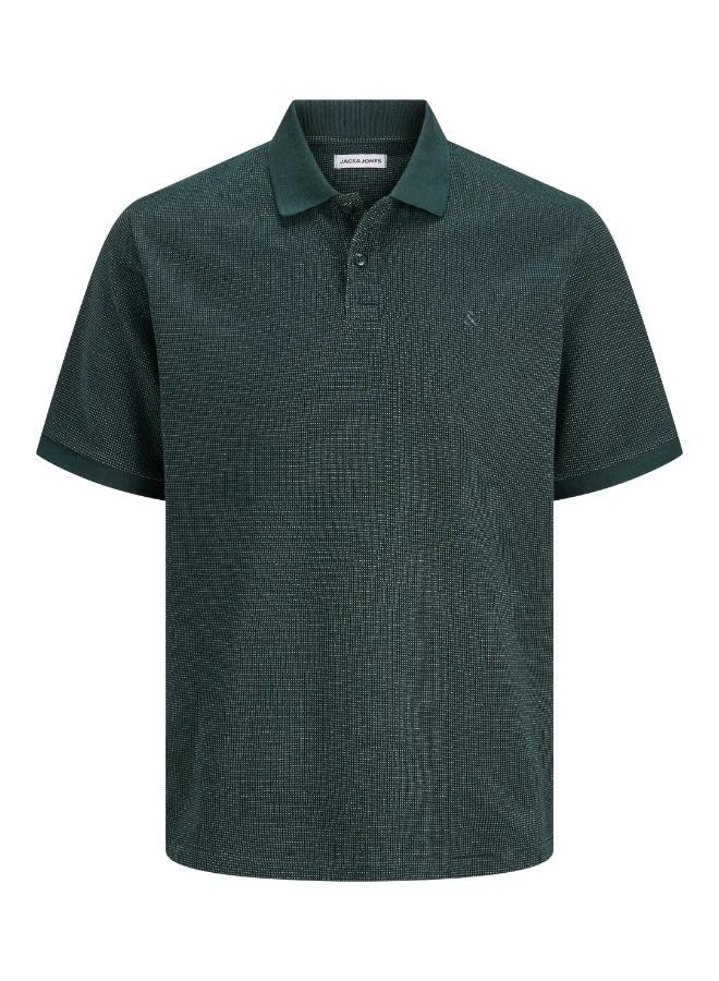 JACK & JONES  Solid Regular Fit Polo for Men | Best Price UAE