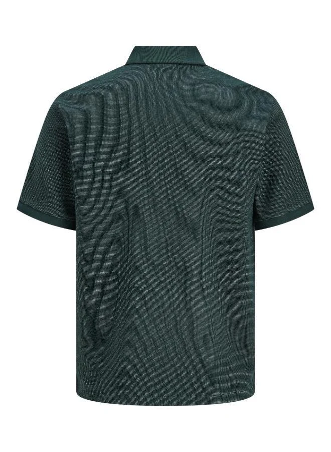 JACK & JONES  Solid Regular Fit Polo for Men | Best Price UAE