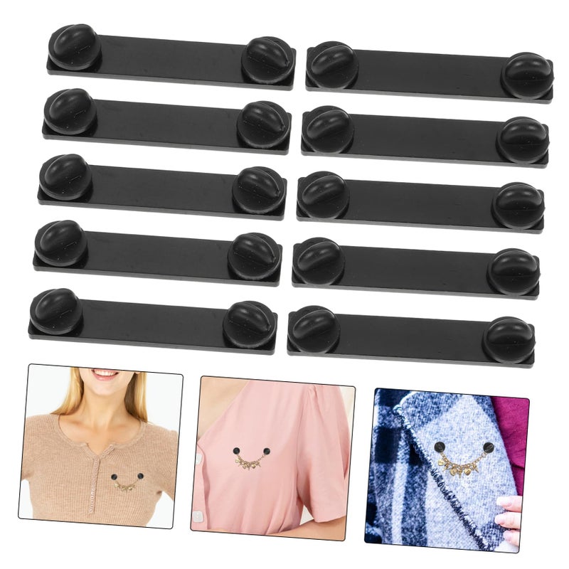10Pcs Heavy Duty Locking Pin Backs for Enamel Pins Lapel Badge Backings Replacement - Image 5