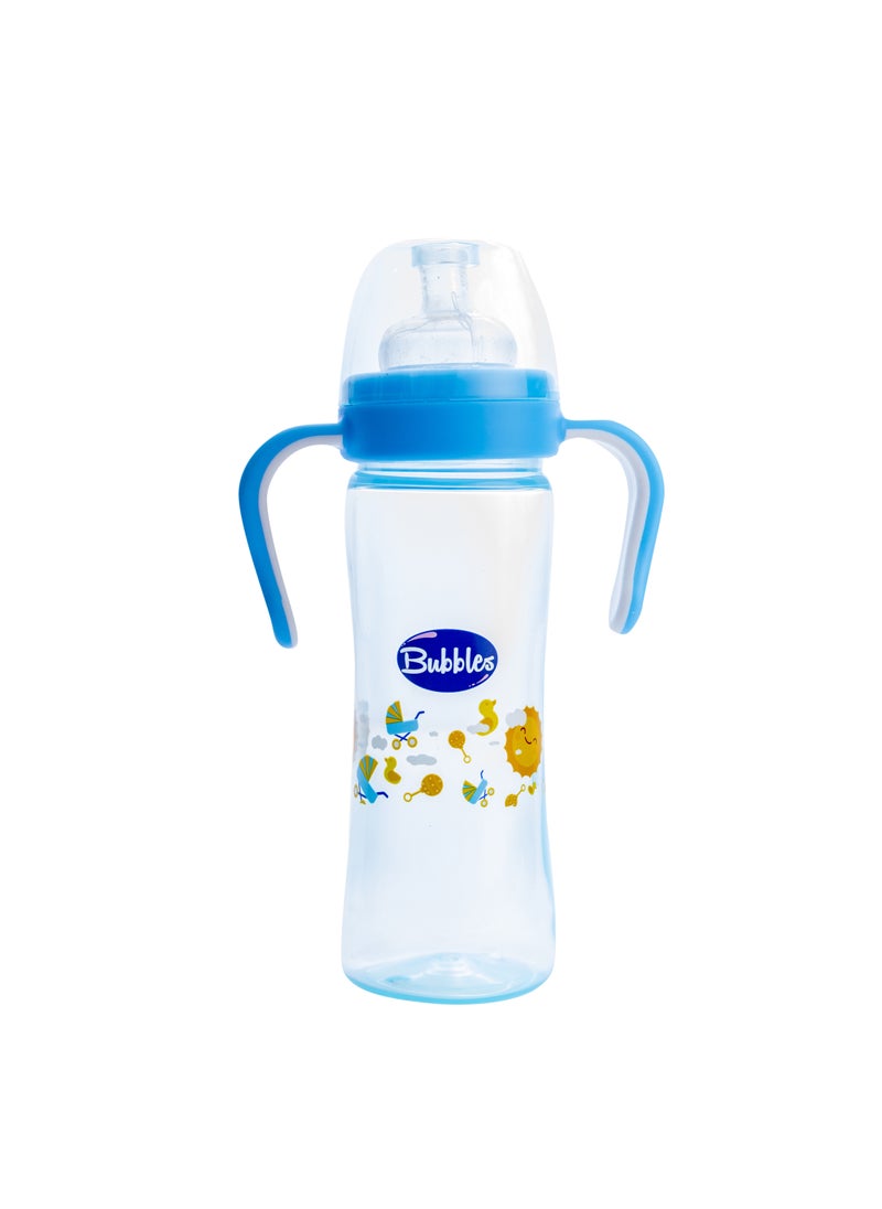 Bubbles - Classic Feeding Bottle with hand 270 ml - Assorted - Image 1