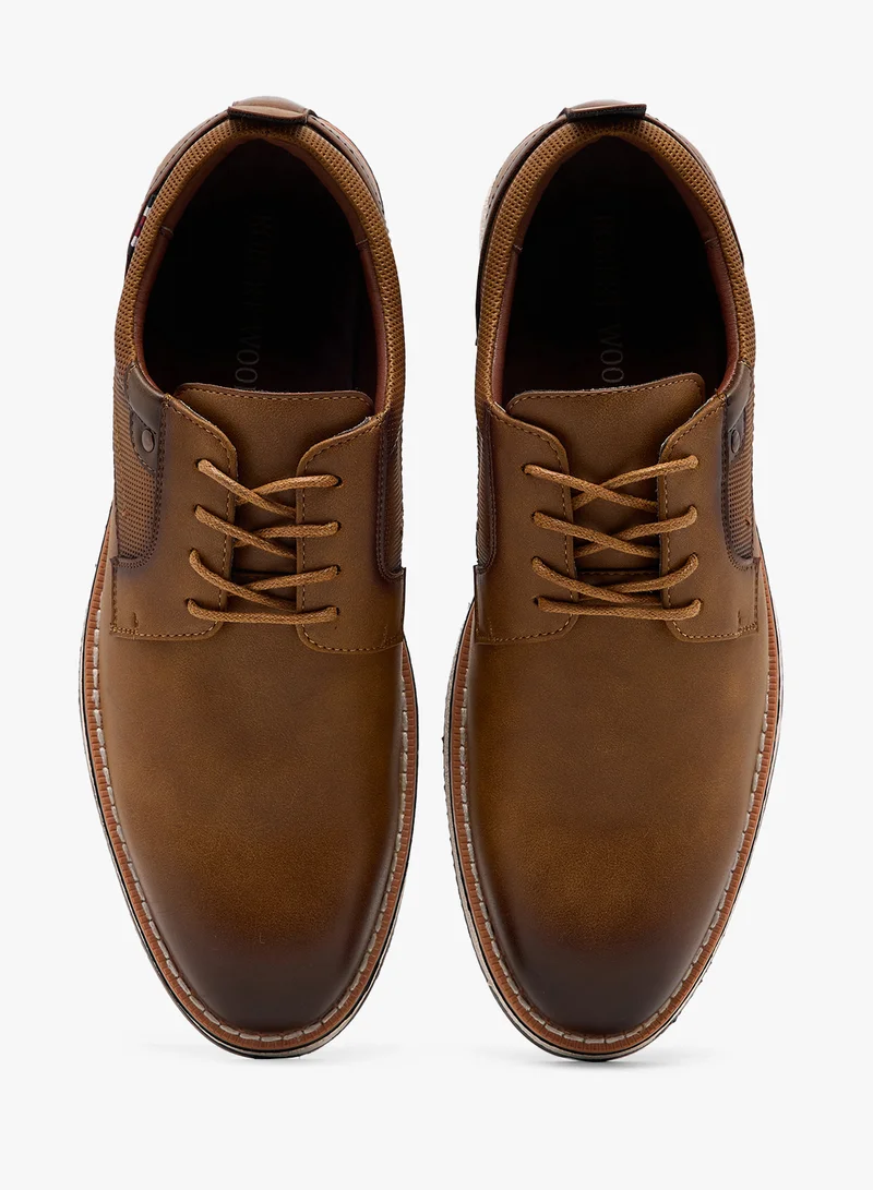 روبرت وود Welt Detail Casual Lace Ups