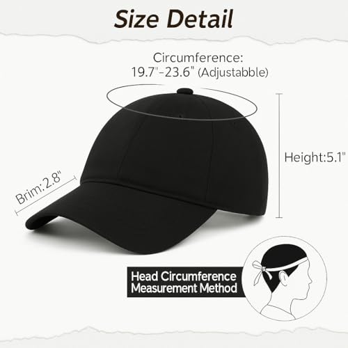 ENCIGER Unisex Cotton Baseball Cap Combo - Adjustable Unisex Sports Caps, Casual Outdoor Hats - Pack of 3 Free Size Black_Olive_Navy - Image 5