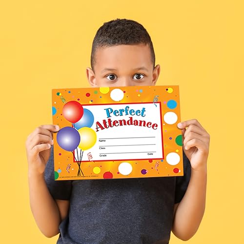 Hayes Perfect Attendance Stick-to-It Award Certificate, 11 x 8-1/2 inches - Image 5