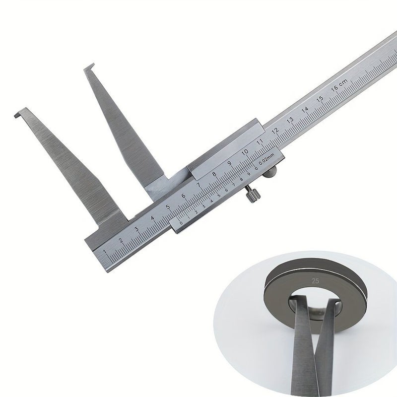 Inner Groove Steel Caliper For Inner Diameter Measurement 10-160 Mm 0.02 Mm - Image 1