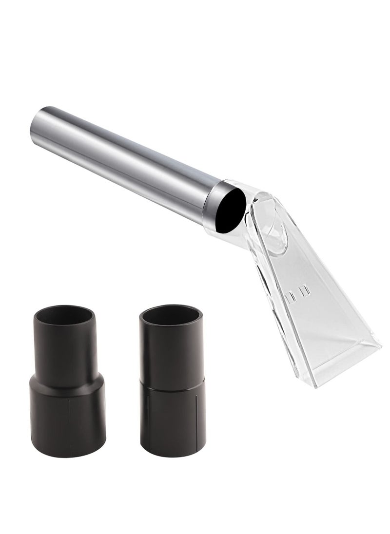 SYOSI Vac Extractor Attachment, Carpet Vac Extractor Attachment Tool with Clear Head, Turn Wet-Dry Vac into an Extractor for Cleaning Carpet Car Upholstery