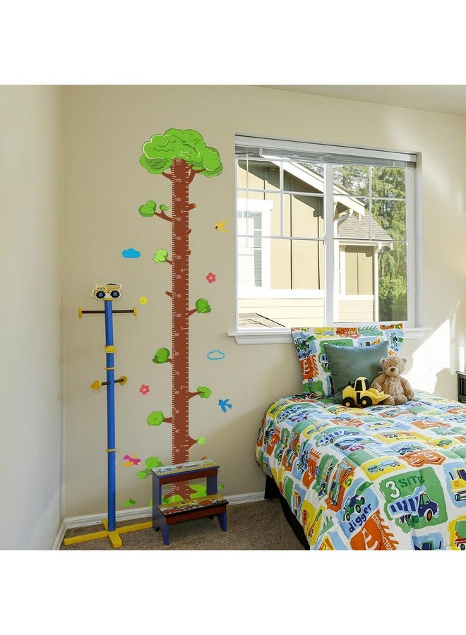 DEKMILE Tree Self-adheve Vinyl Nursery Wall Decal Baby Growth Chart Sticker for Bedroom Play Room - Image 3