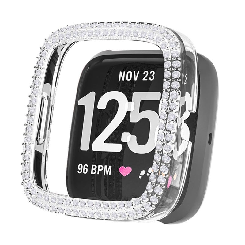 Elegant Luxury Watch Case Protective Frame Cover With Double Row Crystal - Image 4