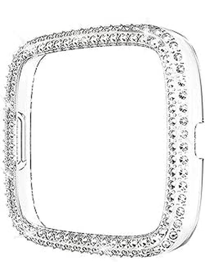 Elegant Luxury Watch Case Protective Frame Cover With Double Row Crystal - Image 1
