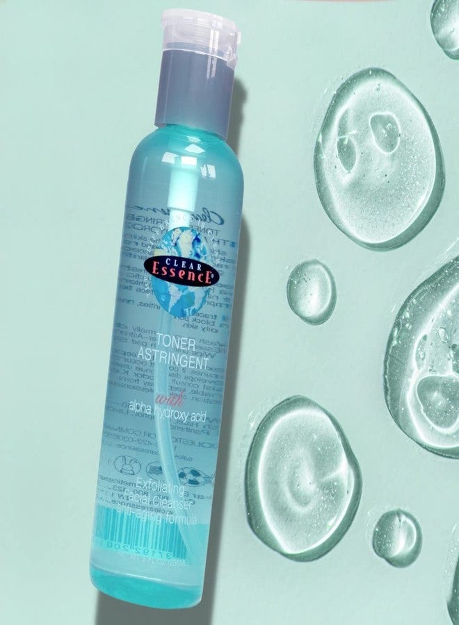 Clear Essence تونر كلير إيسنس المضاد للشيخوخة مع حمض ألفا هيدروكسي، 8 أونصات - Image 4