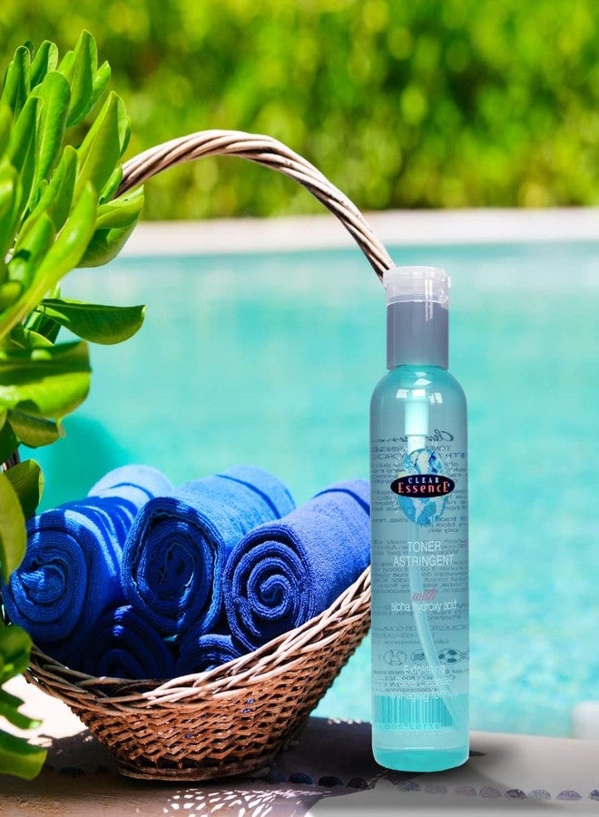 Clear Essence تونر كلير إيسنس المضاد للشيخوخة مع حمض ألفا هيدروكسي، 8 أونصات - Image 3