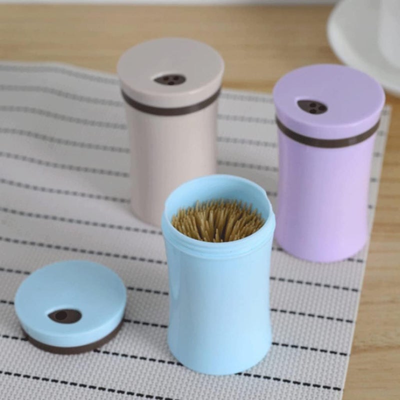Fashion Plastic Toothpick Holder Simple Toothpick Dispenser Portable Toothpicks Container Detachable for kitchen Restaurant Chic - Image 4