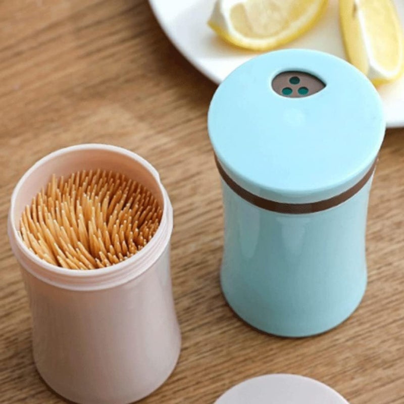 Fashion Plastic Toothpick Holder Simple Toothpick Dispenser Portable Toothpicks Container Detachable for kitchen Restaurant Chic - Image 5
