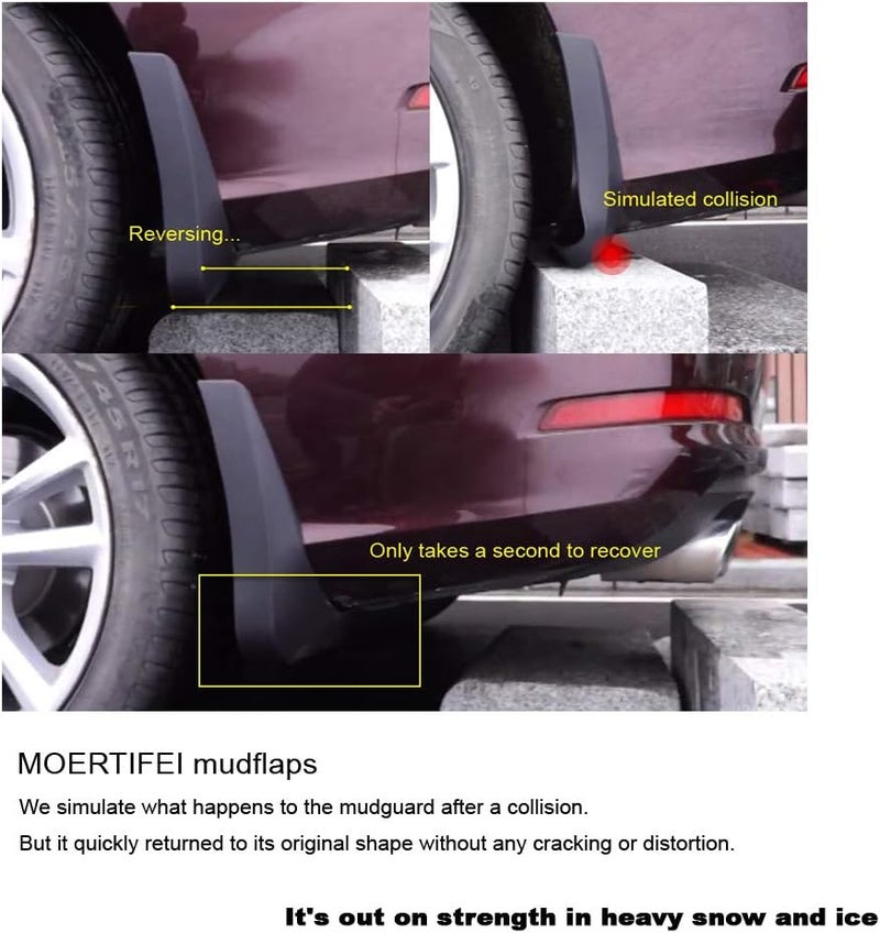 MOERTIFEI Car Mudguard Fender Mud Flaps for VW Atlas - Image 5