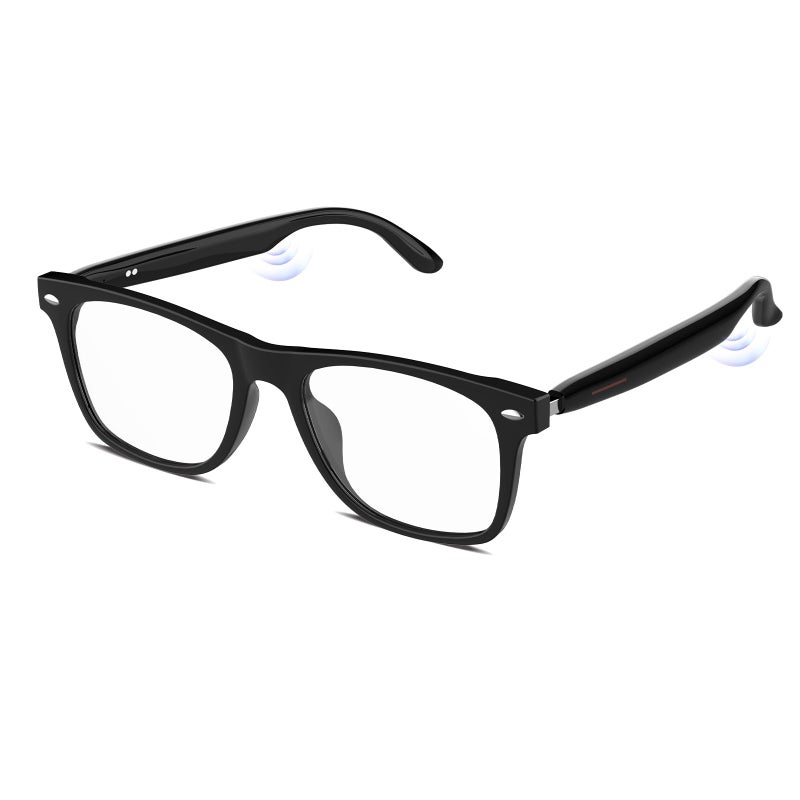 Jacuate Bluetooth Audio Smart Glasses for Women MenBlue Light Blocking Bluetooth Glasses with Open Ear SpeakerVoice Control HandsFree Calls Builtin Microphone for iPhone Android MusicWork - Image 2