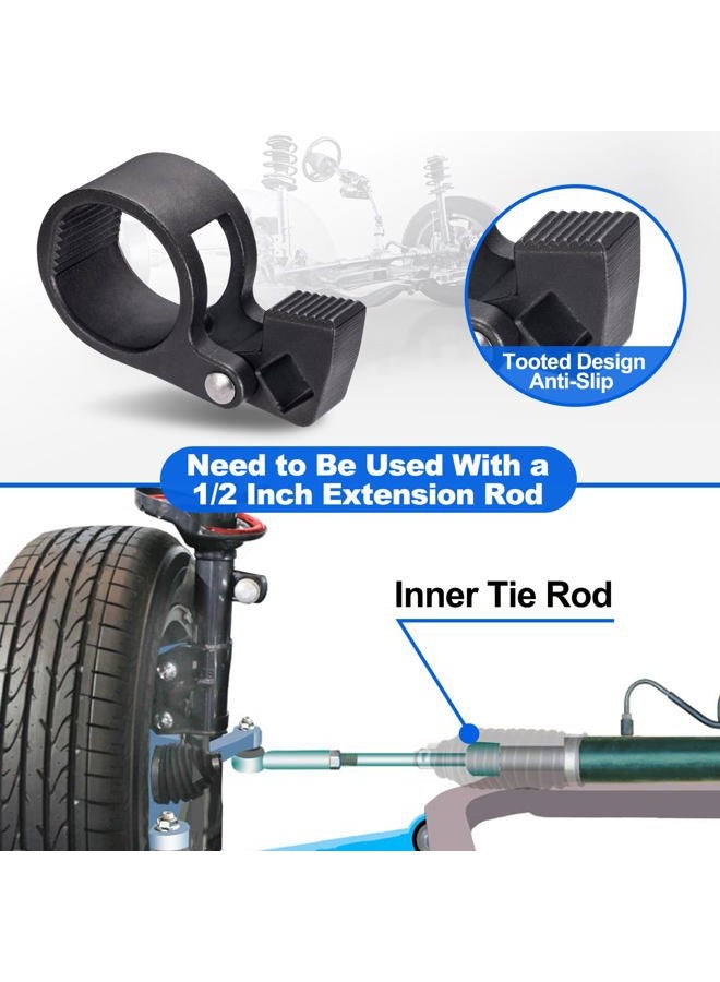 Toolwiz Universal Inner Tie Rod Hex Wrench Repair Removal Tools 27-42mm for Car Truck Vehicle Motorcycle, Compatible with Mercedes Benz, BMW, Toyota, Honda, Ford - Image 4