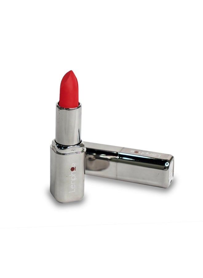 Lenphor Lush Up Matte Lipstick | Long Lasting & Lightweight Lipstick | Deep Carmine 04 - Image 1