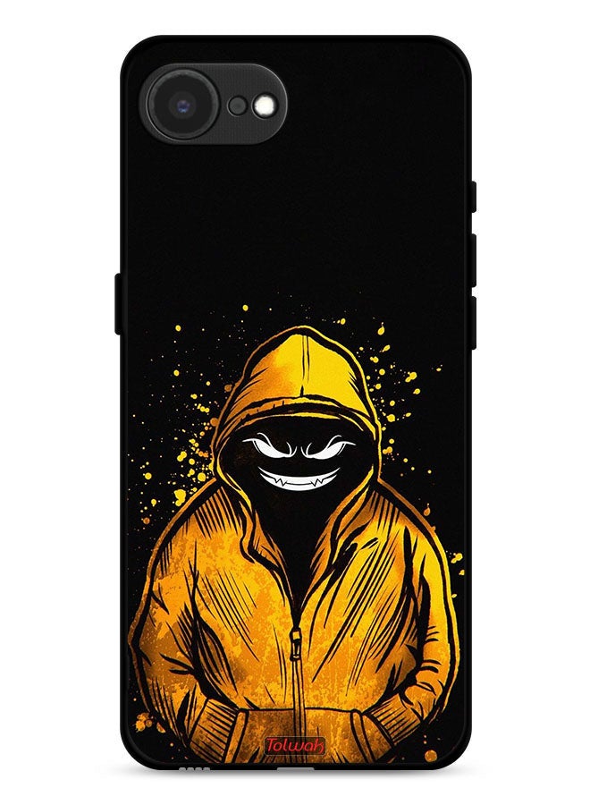 Tolwak Apple iPhone 16e Protective Case Cover Marshmallow Boy Art - Image 1