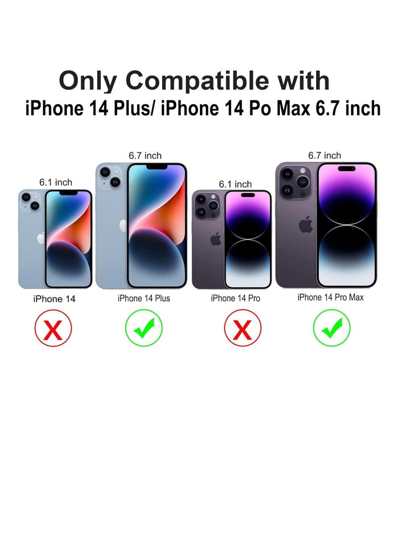 Battery Case For iPhone 14 Pro Max 4500mAh Ultra Slim Portable Charger Case Rechargeable Battery Pack Charging Case Compatible With (iPhone 14 Pro Max & 6.7" Inch) - Black  - Image 2