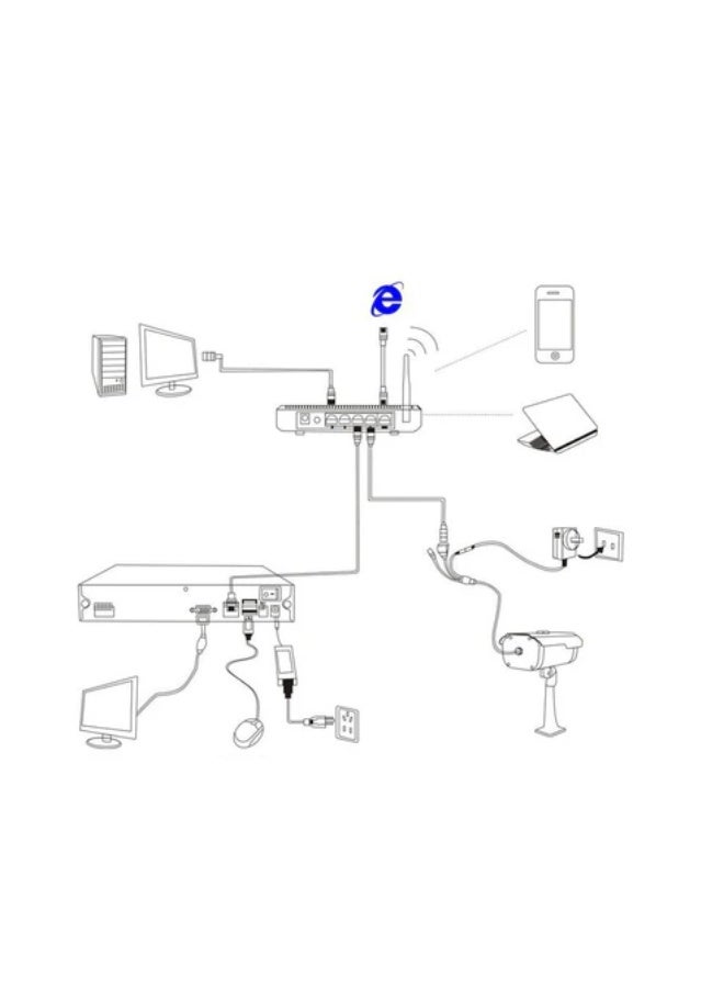 CRONY CN-5010 5MP AHD Outdoor Security Camera 36LED Night Vision Waterproof IP66 Mobile Remote Monitoring Motion Detection - Image 2