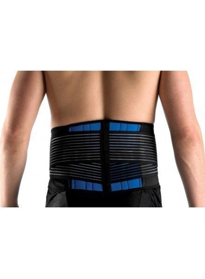 AMZSTAR Back Support Brace, Deluxe Neoprene Double Pull Support Lumbar Lower Back Brace and Waist Support Belt for Back/Slipped Disc Pain Relief (Small/22-28) - Image 2