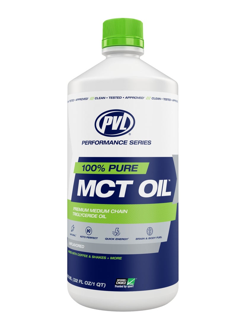 PVL Performance Series - 100% Pure MCT Oil (946 ml)