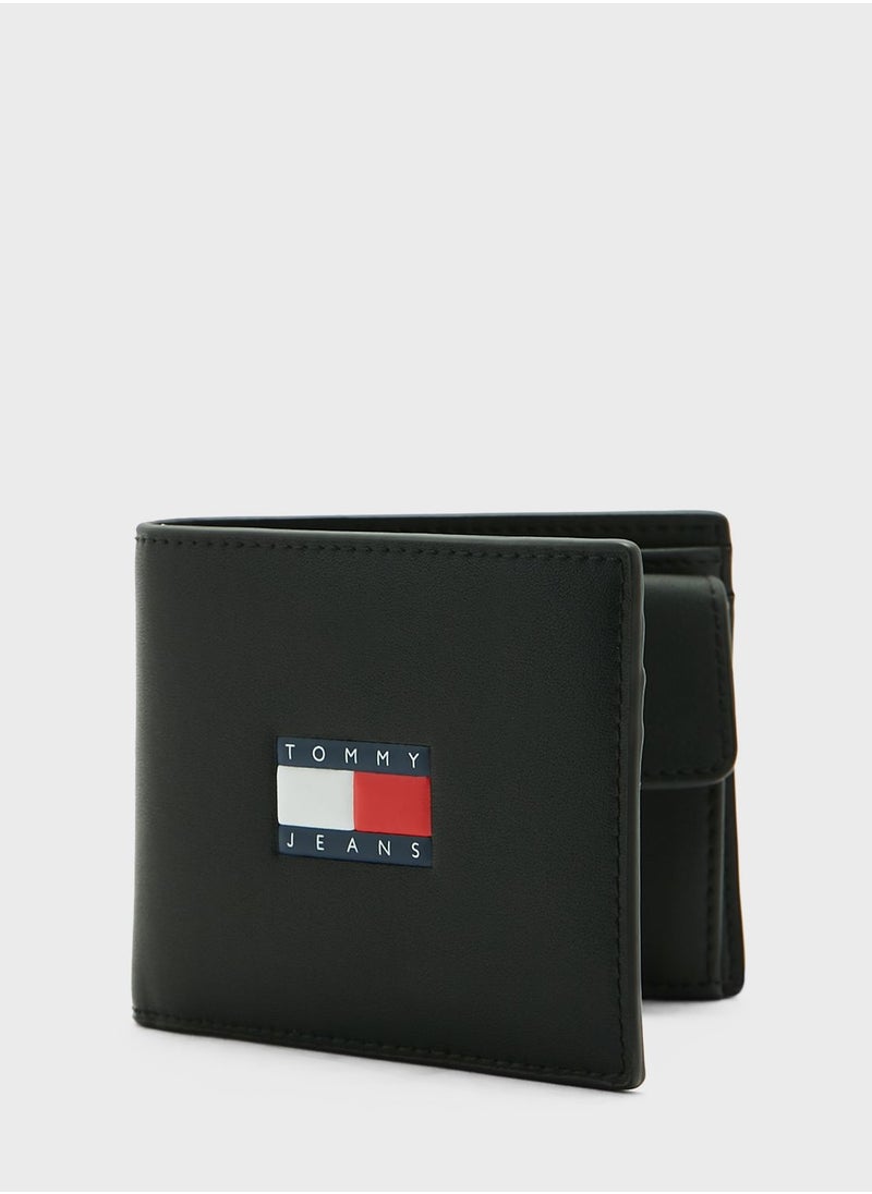TOMMY HILFIGER - Heritage Leather Card And Coin Holder - Image 1