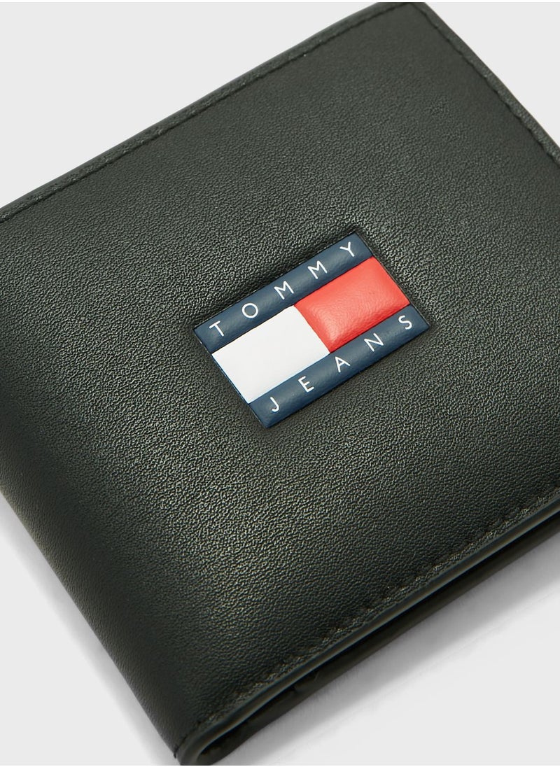 TOMMY HILFIGER - Heritage Leather Card And Coin Holder - Image 1