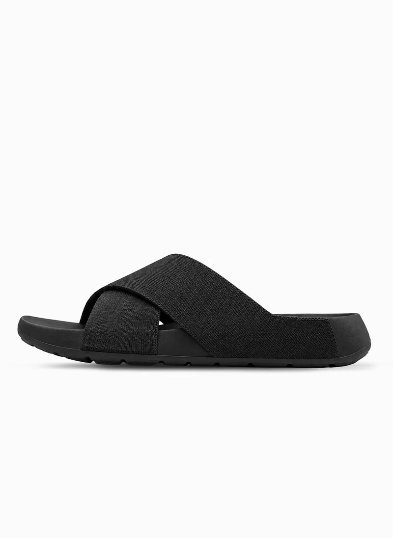 Aqua Cross Wool Slide Sandals