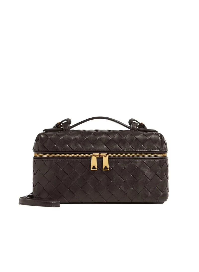 BOTTEGA Veneta Bang Vanity Case in Intrecciato Leather Bag - Image 1