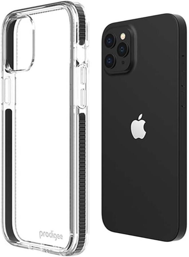 Prodigee Safetee Steel cover for iPhone 13 Pro-Black