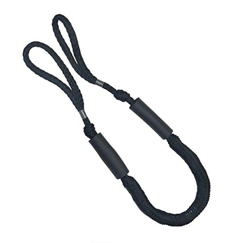 Jranter Bungee Dock Line Mooring Rope for Boat 4ft Black 4 Pack - Image 2