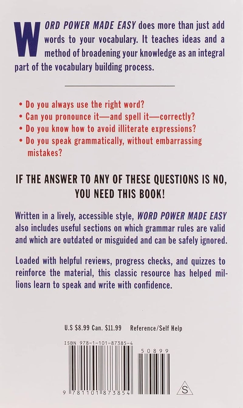Word Power Made Easy: The Complete Handbook for Building a Superior Vocabulary - Image 2