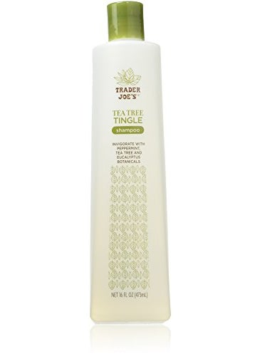 Trader Joe's Trader Joe's Tea Tree Tingle Shampoo with Peppermint, Tea Tree and Eucalyptus Botanicals, 16-Ounces 