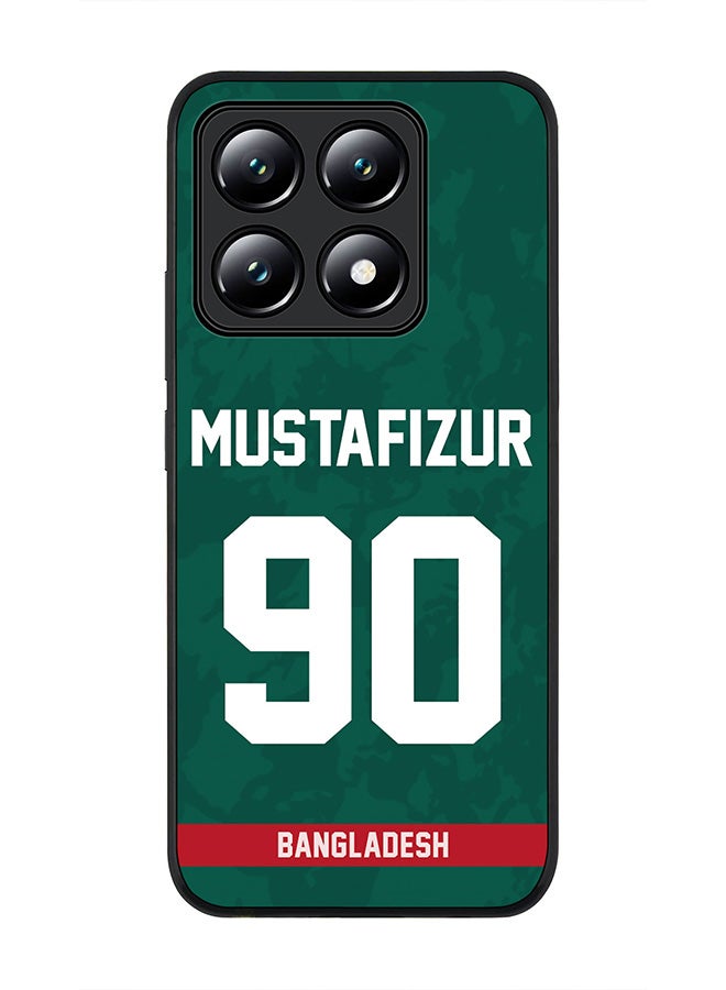 Stylizedd For Xiaomi 14T Case,Slim fit Camera Protection, Shockproof Thin Phone cover - Bangladesh Mustafizur Rahman, Jersey No 90 - Image 1
