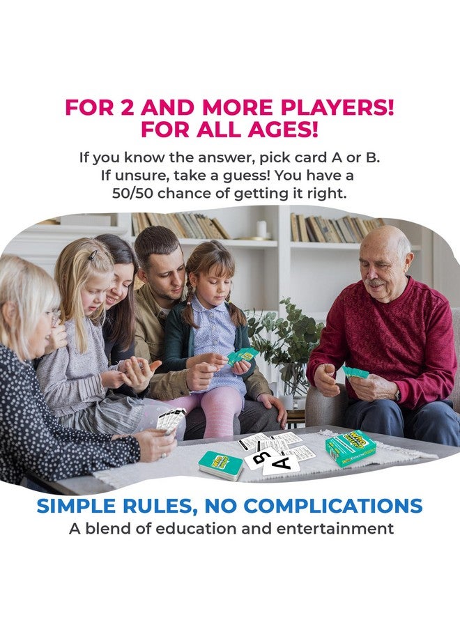 quokka Who Knows Better? - Original - Family Card Trivia Game | Fun Learning & Educational Questions For Families | Suitable For Boys & Girls - Image 2