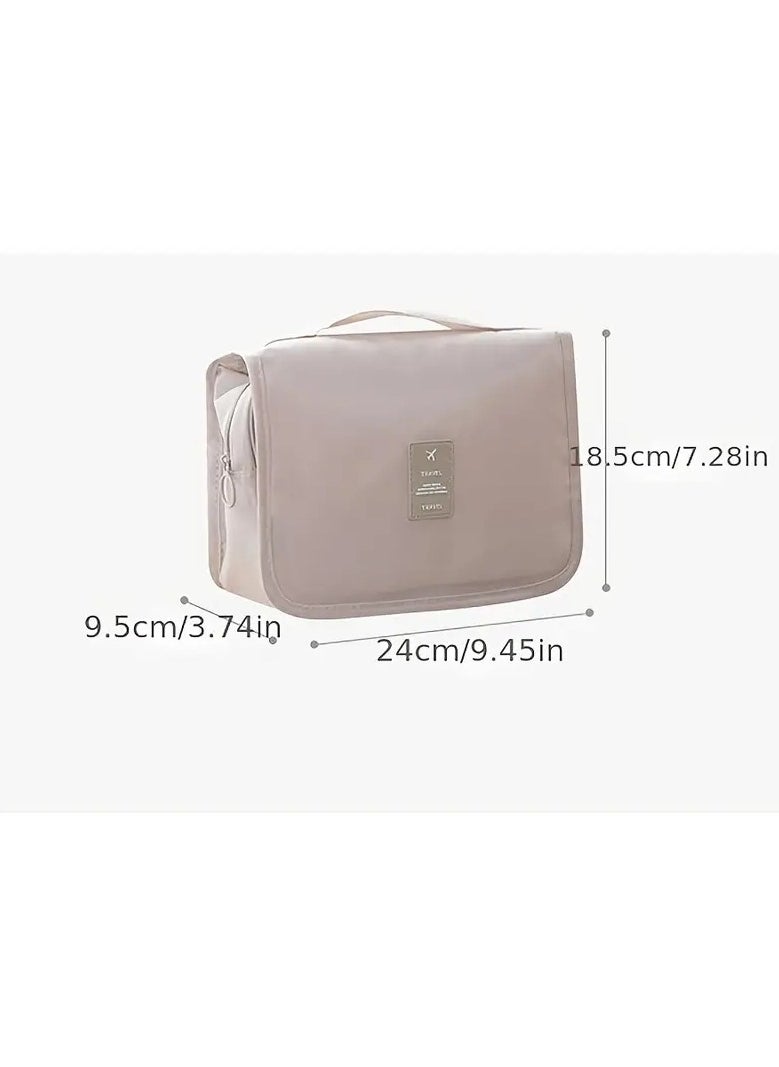ORiTi Hanging Toiletry Bag  For  Men and Women Travel Portable Bathroom Toiletry Storage Bags  Waterproof Cosmetics Makeup And Toiletries Organizer Kit With Hook  - Image 2