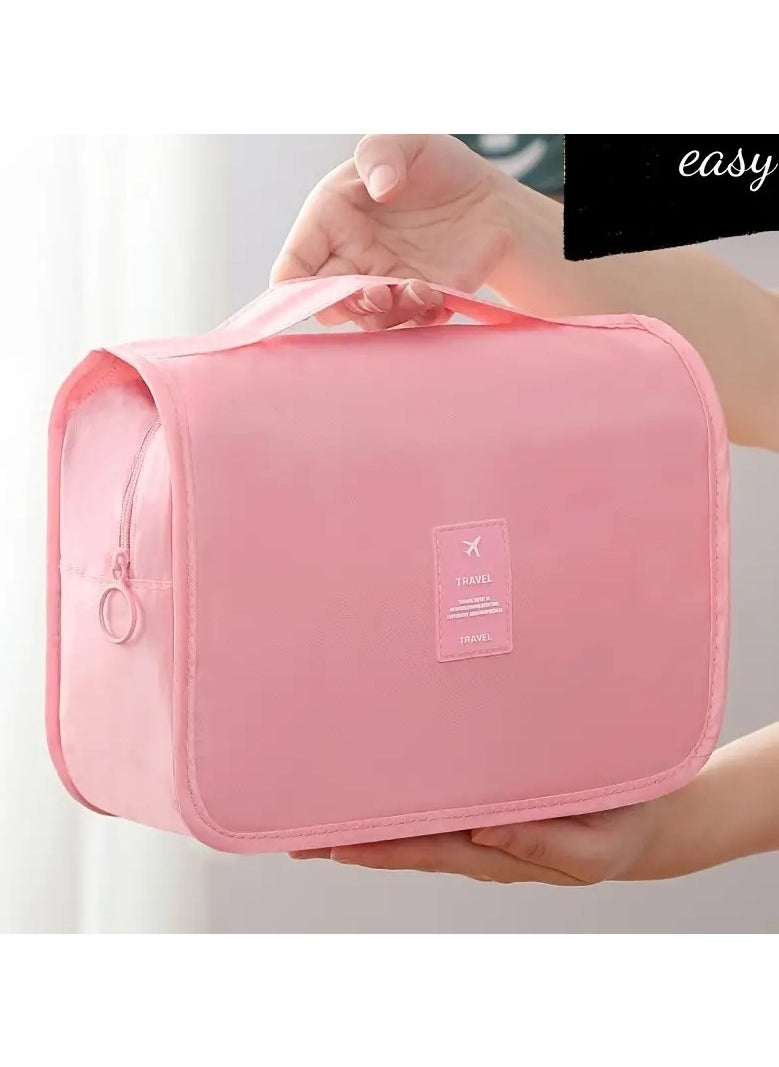ORiTi Hanging Toiletry Bag  For  Men and Women Travel Portable Bathroom Toiletry Storage Bags  Waterproof Cosmetics Makeup And Toiletries Organizer Kit With Hook  - Image 4