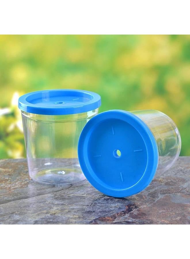 Small Fish Tank Cup for Betta Random Color - 5 Pcs - Image 5