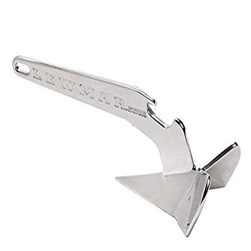 Lewmar فتاحة زجاجات مرآة مصقولة من ليمار بيبي دلتا أنكور، 5-1/4" L x 2" W x 1-1/2" H من الفولاذ المقاوم للصدأ - Image 4