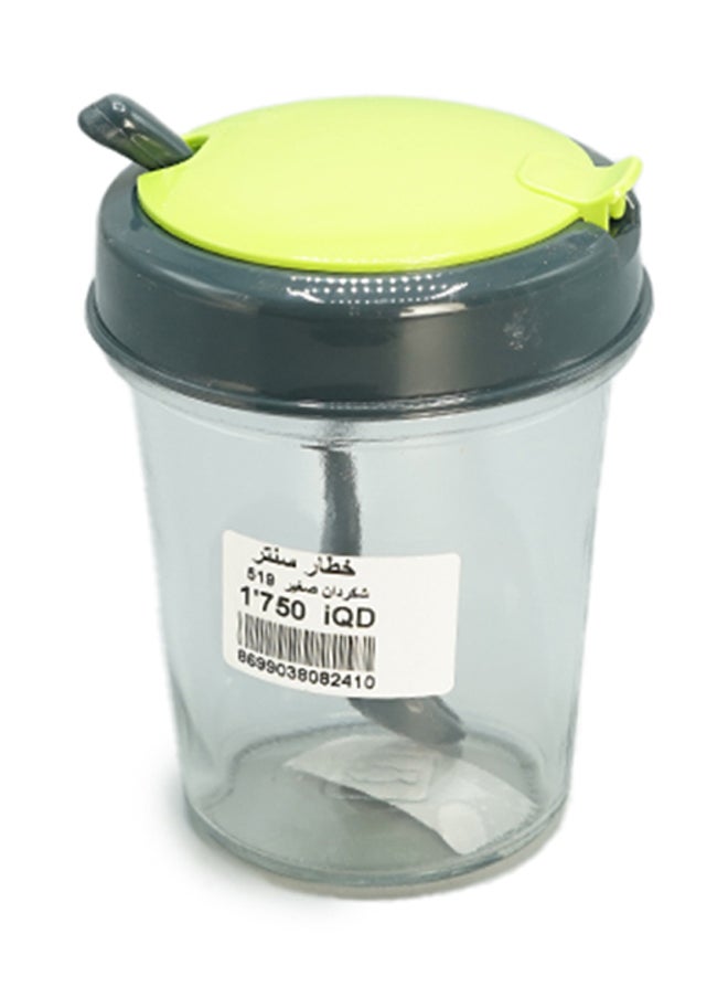 HEREVIN - Conical Spice Jar with Spoon Assorted shapes may vary - Image 1