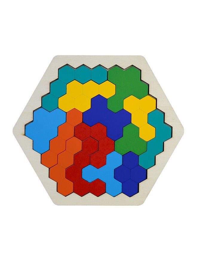 Wooden interesting variety of honeycomb intelligence puzzle toys - Image 1