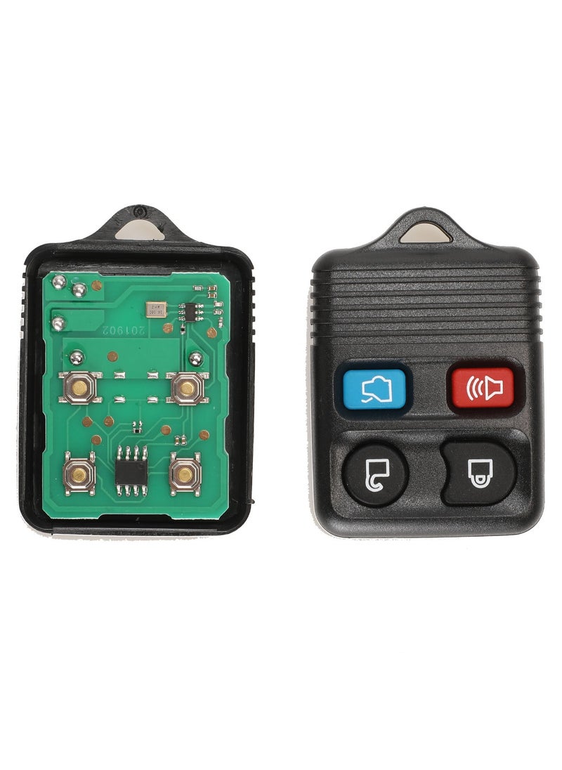 TLAXCA - Pack of 2 Key Fob 4 Button Keyless Entry Remote Control Key Fob Compatible with Ford Focus Explorer Mercury Lincoln Mazda Tribute - Image 1
