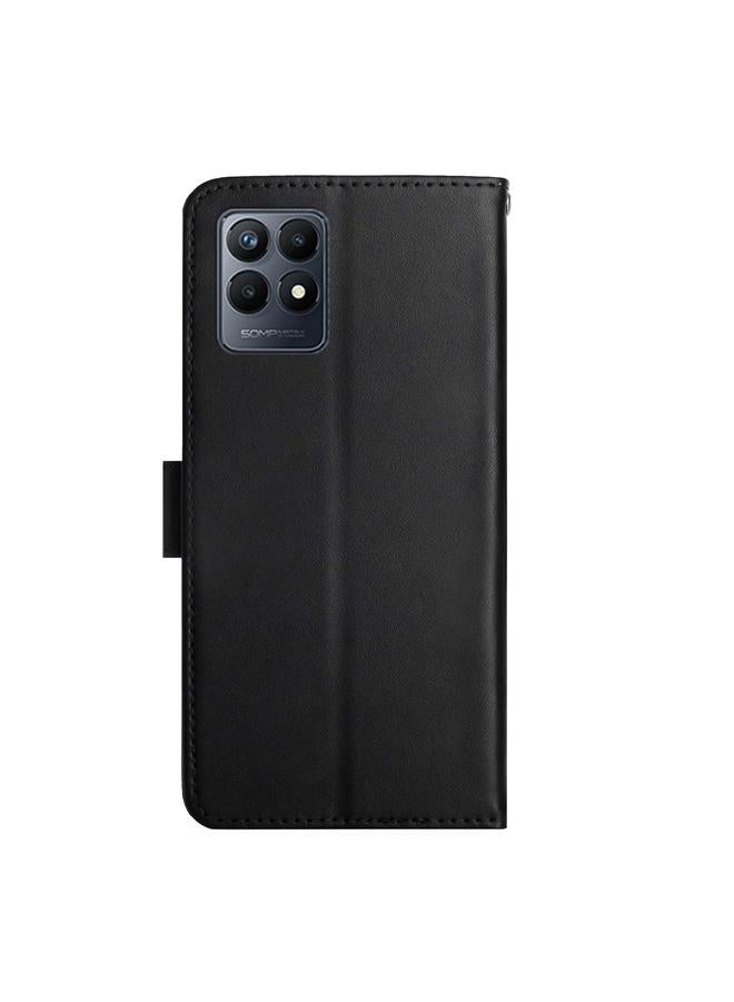S-TOP Case For OPPO Realme Narzo 50 4G Genuine Leather Fingerprint-proof Horizontal Flip Phone Case - Image 3